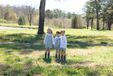 Mary Ann Jumper in Hunter Green Check