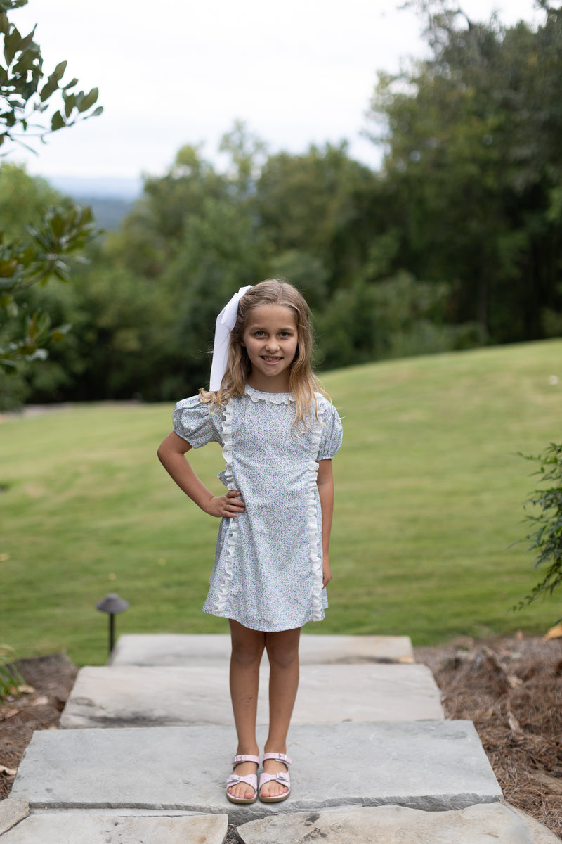 Sissy Dress w/ Lace in Pocketful of Posies