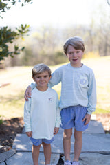 Finn Shorts in Marine Blue Non-Wrinkle Cord