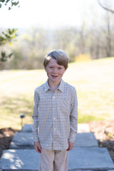 Roy Shirt Long Sleeve in Highlands Tattersall