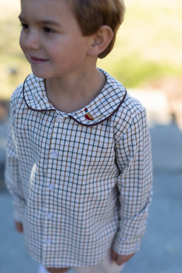 Alistair Shirt Long Sleeve in Highlands Tattersall