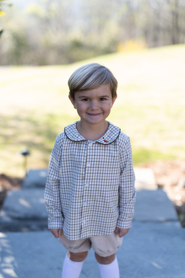 Alistair Shirt Long Sleeve in Highlands Tattersall