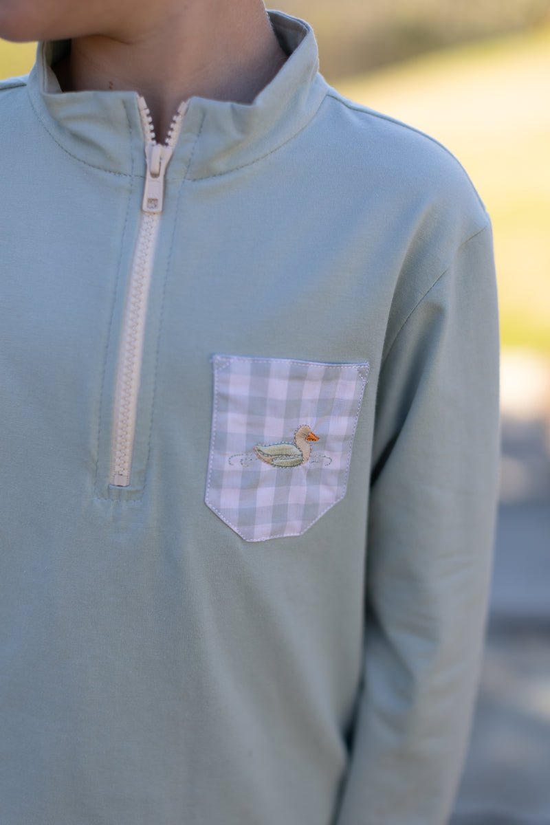 Dylan Knit Pullover Premium in Mist Knit