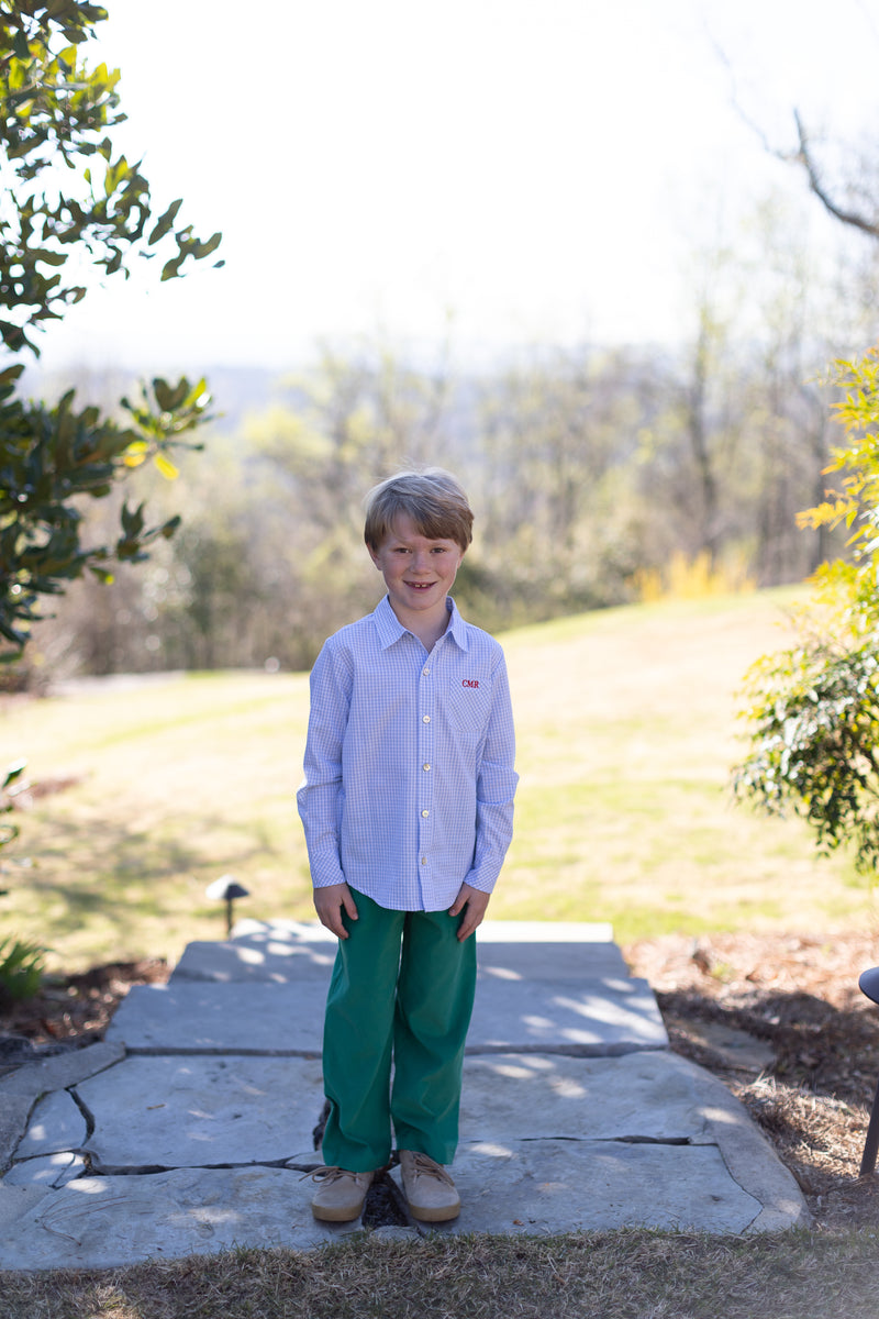 Patrick Pants in Kelly Corduroy