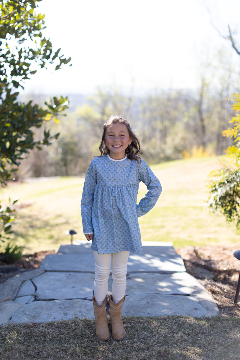 Leggings Basic in Ecru Knit