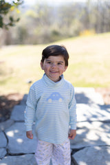 Turtleneck Premium in Watercolor Stripe Knit