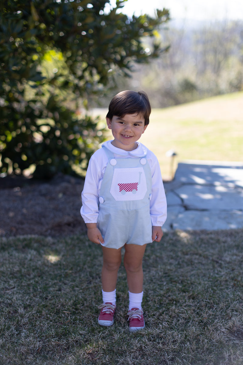 David Knit Shirt Long Sleeve Basic in White Knit