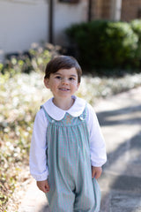 Payton Bubble Long w/ Piping Straps in Christmas Plaid