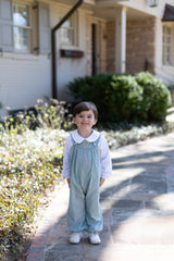 Payton Bubble Long w/ Piping Straps in Christmas Plaid