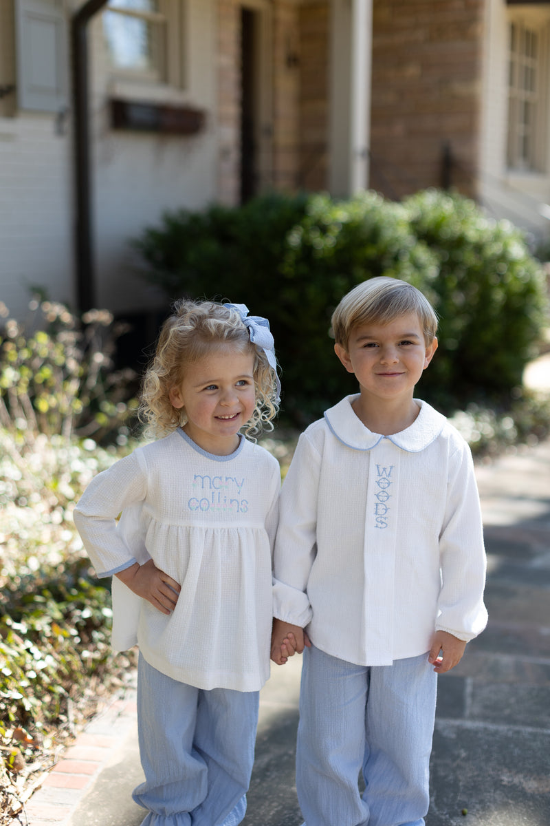 Mia Top in Ivory Gauze