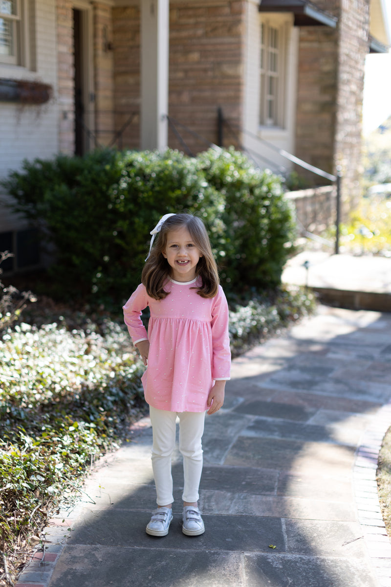 Leggings Basic in Ecru Knit