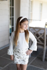 Sadie Skort in Duck Hunt Ivory