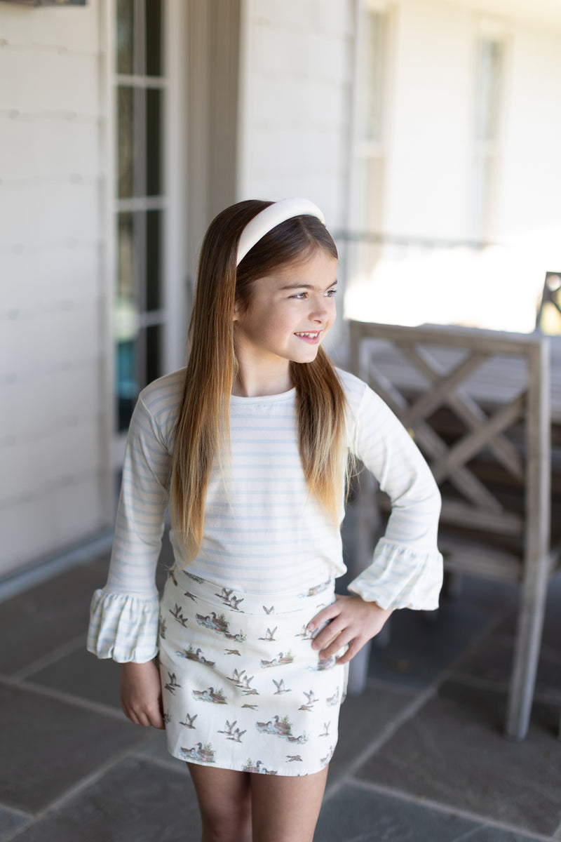 Sadie Skort in Duck Hunt Ivory