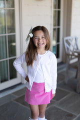Sadie Skort in Hot Pink Corduroy