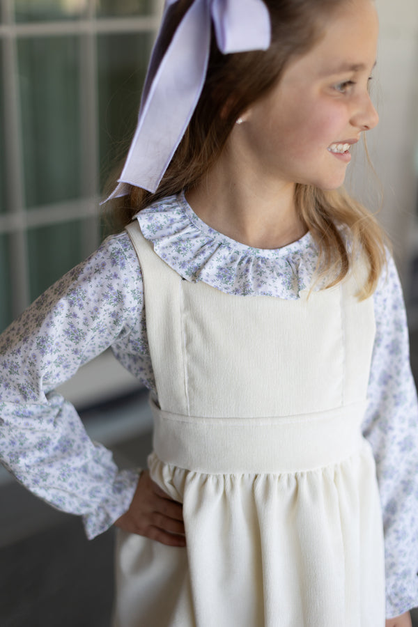 Allyson Top Long Sleeve in Lavender Fields