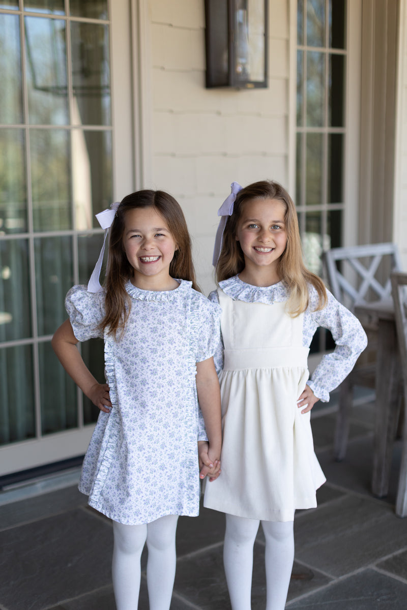 Sissy Dress w/ Ruffles in Lavender Fields