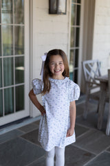 Sissy Dress w/ Ruffles in Lavender Fields