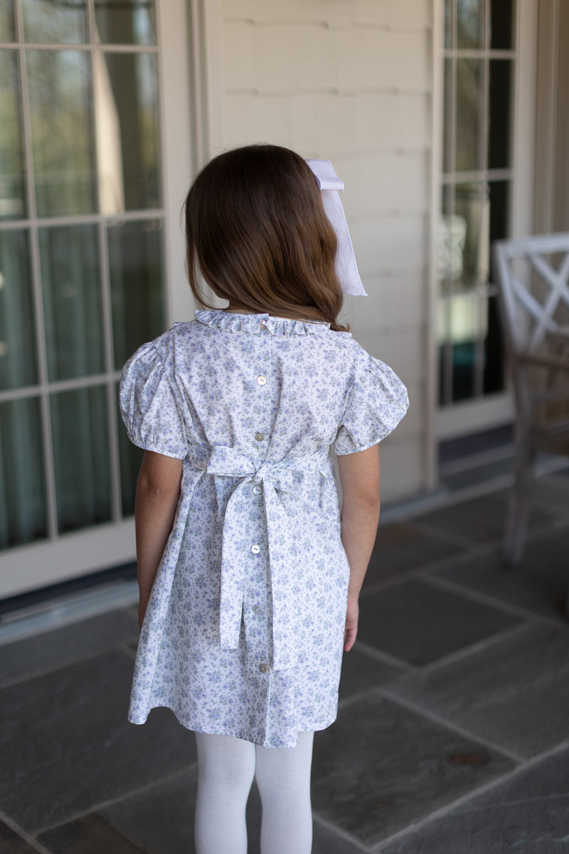 Sissy Dress w/ Ruffles in Lavender Fields