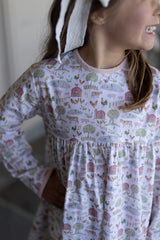 Erin Dress in Green Acres