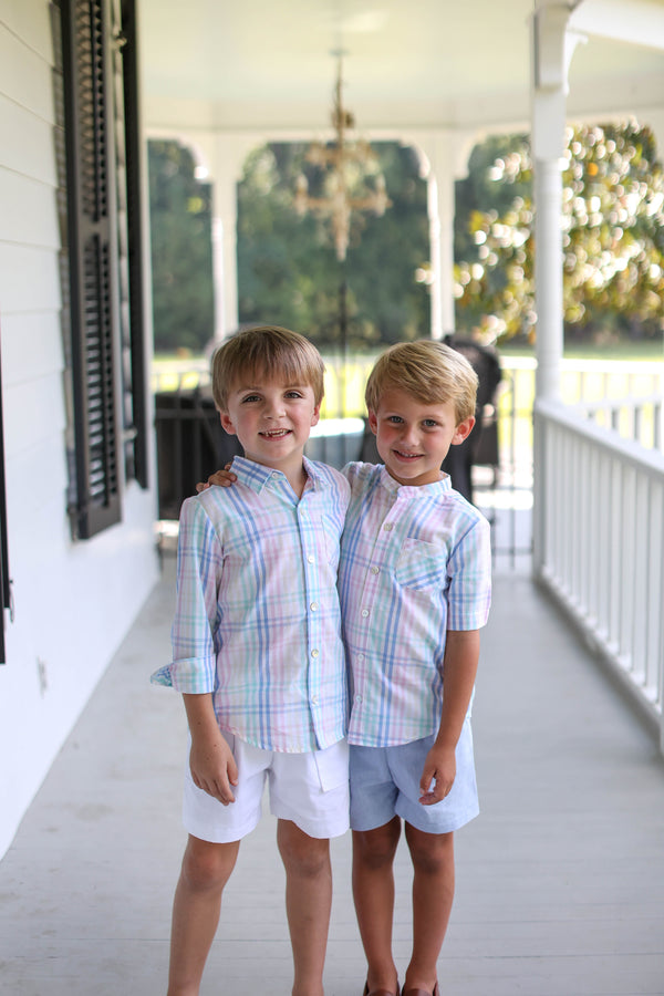 Roy Shirt Long Sleeve in Gasparilla Inn Plaid