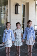 Megan Bubble Skirt in Highlands Tattersall
