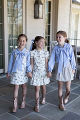 Betty Jane Dress in Duck Hunt Ivory