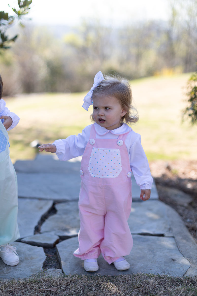Harry Bubble Long in Baby Pink Corduroy
