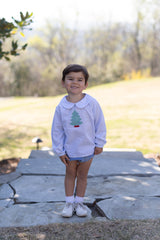 Miller Diaper Cover in Marine Blue Non-Wrinke Cord