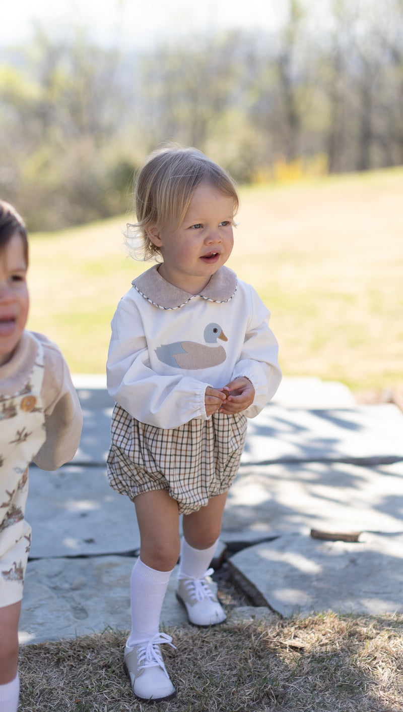 Forrest Bubble Long Sleeve in Highlands Tattersall