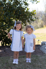 Weezie Dress Lined in Seamist Superfine Twill