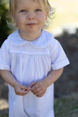 George Bubble in Blue Bitty Dot Pique