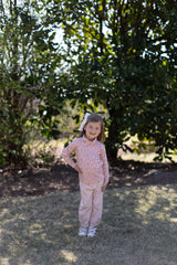Turtleneck Premium in Dusty Pink Roses Knit