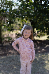 Turtleneck Premium in Dusty Pink Roses Knit