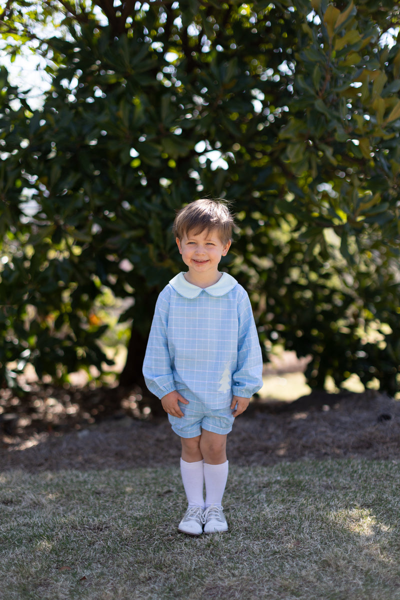 Finn Shorts in Playdate Plaid