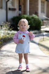 Harry Bubble Short w/ No Pocket in Powder Blue Non-Wrinkle Cord