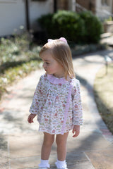 Clara Top Long Sleeve in Green Acres