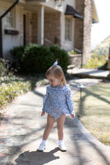 Virginia Bubble Long Sleeve in Blue Liberty Floral