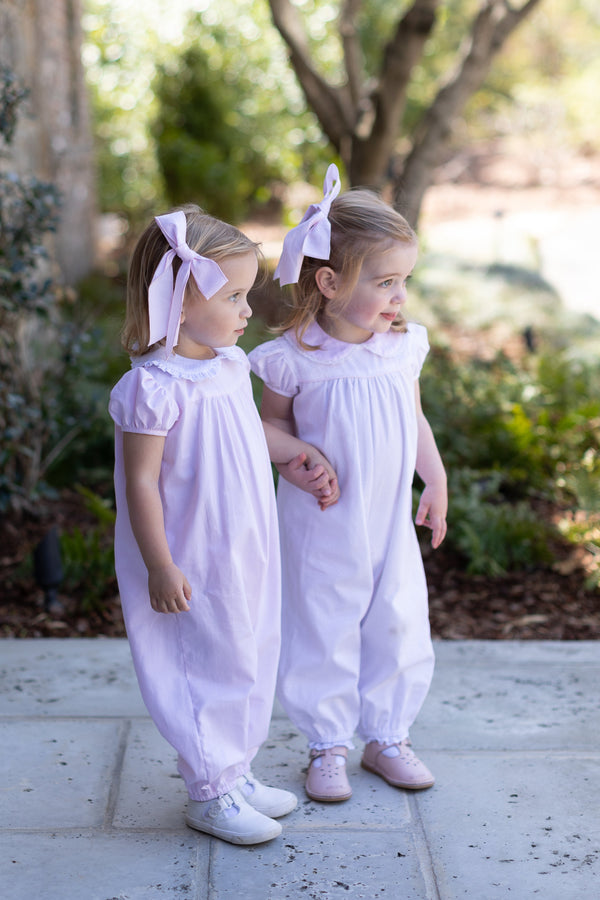 Grace Bubble in Bitty Dot Pink Pique