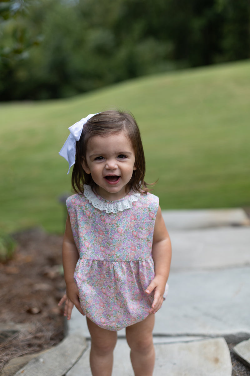 Elliott Bubble Sleeveless in Pink Liberty Floral