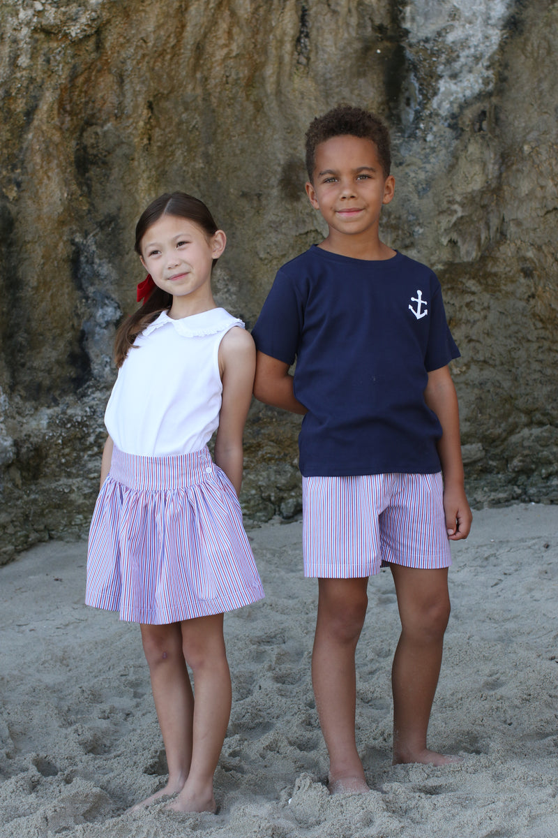 Boy Shorts in Charleston Stripe