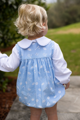 Payton Bubble Short w/ Piping Straps in Team Player