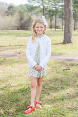 Julius Berger Cardigan w/ Handwritten Name Curved At Neckline