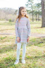 Lucy Knit Dress Premium in Berkshire Stripe Knit