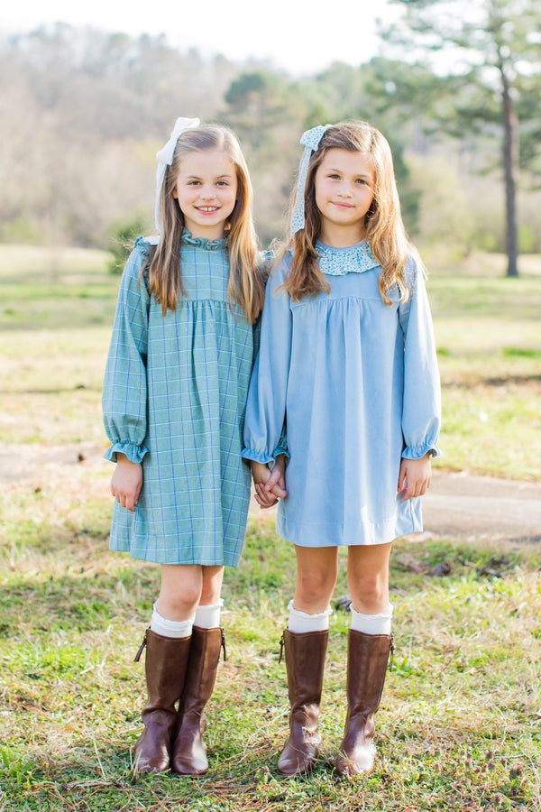 Josephine Dress in Wimbledon Plaid