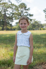 Sadie Skort in University Yellow Oxford