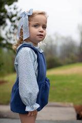 Allyson Top Long Sleeve in La Flor Blue