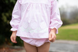 Macy Top in Pink Superfine Twill