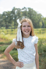 Bradford Top in Scalloped Summer