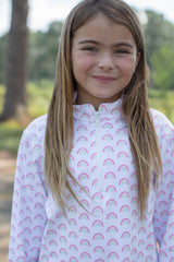 Dylan Knit Pullover Premium in Over the Rainbow Knit