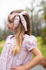 Amy Dress in Nutcracker Toile Red